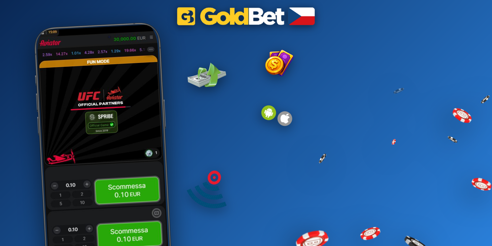 Infografika ověřitelně spravedlivého algoritmu hry Aviator v Goldbet Casino se SHA-256 hashem