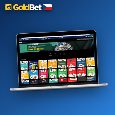 Ikona stolního PC s logem Goldbet Casino pro hraní v dedikovaném okně na počítači