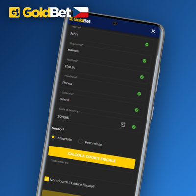 Rychlé založení účtu v Goldbet Casino za pár minut díky jednoduchému formuláři