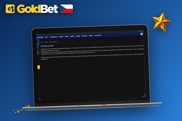 Skenování QR kódu krypto peněženkou pro vklad přes pokladnu Goldbet Casino